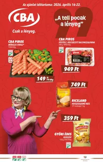 CBA katalógus, Debrecen | Új ajánlatok felfedezésre | 2026-04-16T00:00:00.000Z - 2026-04-22T00:00:00.000Z
