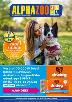 Alpha Zoo katalógus, Debrecen | Alpha Zoo akciós | 2026-04-13T00:00:00.000Z - 2026-04-30T00:00:00.000Z