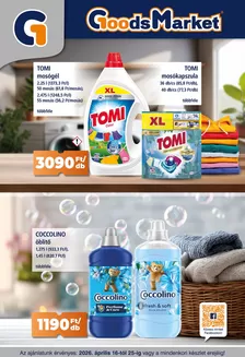goods market katalógus, Tata | goods market akciós | 2026-04-16T00:00:00.000Z - 2026-04-25T00:00:00.000Z