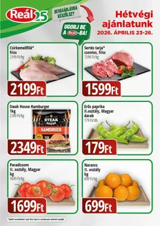 Real katalógus, Szeged | Bevásárló hétvége Kisalföld | 2026-04-23T00:00:00.000Z - 2026-04-26T00:00:00.000Z