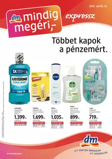 DM katalógus, Mátészalka | Vonzó különleges ajánlatok mindenki számára | 2026-04-09T00:00:00.000Z - 2026-05-06T00:00:00.000Z