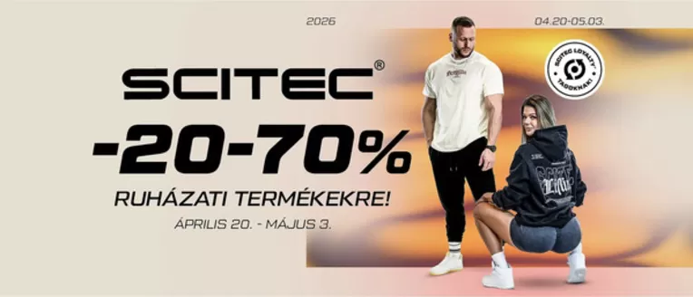 Scitec Nutrition katalógus | Scitec Nutrition akciós | 2026-04-20T00:00:00.000Z - 2026-05-03T00:00:00.000Z