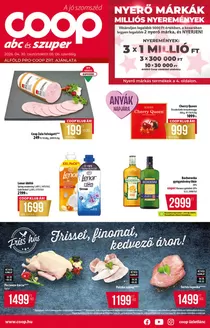 Coop katalógus, Hódmezővásárhely | Coop országos szórólap május 1. hét - Abc-Szuper | 2026-04-30T00:00:00.000Z - 2026-05-06T00:00:00.000Z