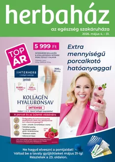 Herbaház katalógus, Mezőkövesd | Takarítson meg most ajánlatainkkal | 2026-05-04T00:00:00.000Z - 2026-05-31T00:00:00.000Z