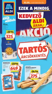 Aldi katalógus, Törökszentmiklós | Csúcsajánlatok minden ügyfélnek | 2026-04-30T00:00:00.000Z - 2026-05-14T00:00:00.000Z