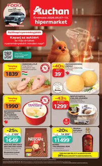 Auchan katalógus, Győr | Auchan újság érvényessége 2026.05.13-ig | 2026-05-07T00:00:00.000Z - 2026-05-13T00:00:00.000Z