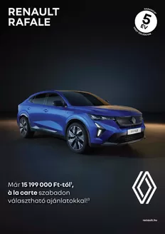 Renault katalógus, Újkígyós | Renault 6794b00b74 | 2026-05-06T00:00:00.000Z - 2026-05-20T00:00:00.000Z