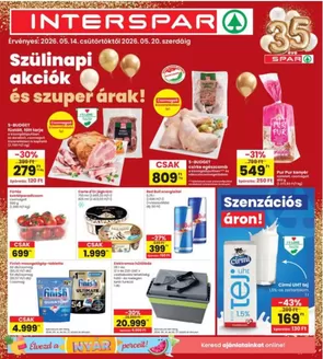 Interspar katalógus | INTERSPAR | 2026-05-14T00:00:00.000Z - 2026-05-20T00:00:00.000Z