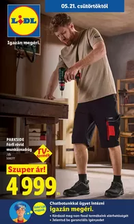 Lidl katalógus, Solt | Nonfood kínálatunk - 21. hét | 2026-05-21T00:00:00.000Z - 2026-05-27T00:00:00.000Z