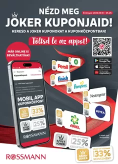 Rossmann katalógus, Dunakeszi | Vonzó különleges ajánlatok mindenki számára | 2026-05-18T00:00:00.000Z - 2026-05-29T00:00:00.000Z