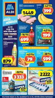 Aldi katalógus, Budapest | Nagyszerű ajánlat a kedvezményvadászoknak | 2026-05-21T00:00:00.000Z - 2026-05-27T00:00:00.000Z