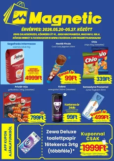 Magnetic katalógus, Hódmezővásárhely | Magnetic ajánlatunk érvényes | 2026-05-20T00:00:00.000Z - 2026-05-27T00:00:00.000Z