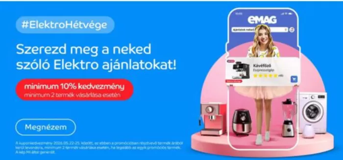 Emag katalógus, Ózd | Emag akciós | 2026-05-22T00:00:00.000Z - 2026-05-25T00:00:00.000Z