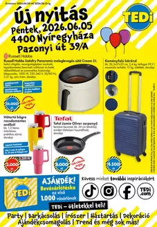 TEDi katalógus, Mátészalka | TEDI újság érvényessége 2026.06.07-ig | 2026-06-01T00:00:00.000Z - 2026-06-07T00:00:00.000Z