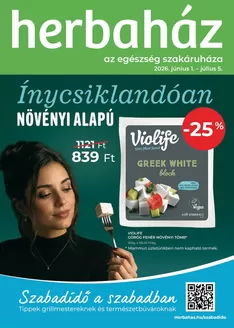 Herbaház katalógus, Oroszlány | Aktuális ajánlatok és akciók | 2026-06-01T00:00:00.000Z - 2026-07-05T00:00:00.000Z
