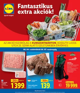 Lidl katalógus, Tamási | Érvényes 06.04-től | 2026-06-04T00:00:00.000Z - 2026-06-07T00:00:00.000Z