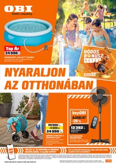 Obi katalógus, Nagykőrös | NYARALJON AZ OTTHONÁBAN | 2026-06-01T00:00:00.000Z - 2026-06-29T00:00:00.000Z