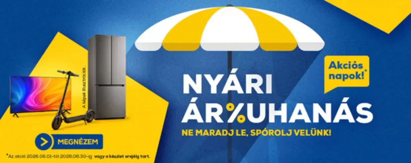 Euronics katalógus, Székesfehérvár | Euronics akciós | 2026-06-01T00:00:00.000Z - 2026-06-30T00:00:00.000Z