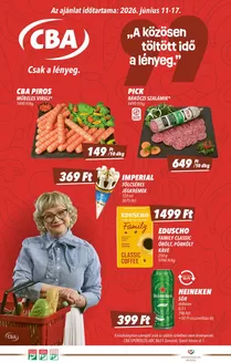 CBA katalógus, Gödöllő | Vonzó különleges ajánlatok mindenki számára | 2026-06-11T00:00:00.000Z - 2026-06-17T00:00:00.000Z