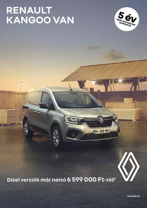 Renault katalógus, Siófok | Renault kangoo-van-price | 2025-04-09T00:00:00.000Z - 2026-04-09T00:00:00.000Z