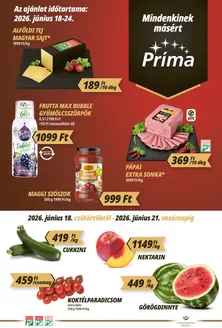 Príma katalógus | Príma Június 18-24. | 2026-06-18T00:00:00.000Z - 2026-06-24T00:00:00.000Z
