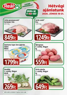Real katalógus, Balkány | Bevásárló hétvége Kisalföld | 2026-06-18T00:00:00.000Z - 2026-06-21T00:00:00.000Z