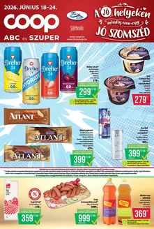 Coop katalógus, Nagykanizsa | Coop akciós | 2026-06-18T00:00:00.000Z - 2026-06-24T00:00:00.000Z