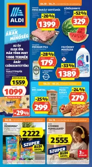 Aldi katalógus, Zalalövő | Aldi újság érvényessége 2026.06.24-ig | 2026-06-18T00:00:00.000Z - 2026-06-24T00:00:00.000Z