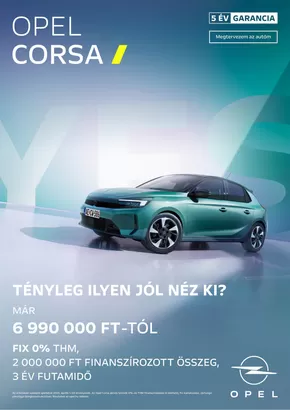 Opel katalógus | Opel Corsa | 2025-04-10T00:00:00.000Z - 2026-04-10T00:00:00.000Z