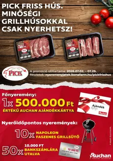 Pick katalógus, Dunakeszi | Pick nyeremény játék érvényes 2026.07.29-ig | 2026-07-02T00:00:00.000Z - 2026-08-29T00:00:00.000Z