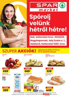 Spar katalógus | A legjobb akcióink | 2026-07-09T00:00:00.000Z - 2026-07-15T00:00:00.000Z