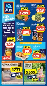 Aldi katalógus, Miskolc | Aldi újság érvényessége 2026.07.013-ig | 2026-07-07T00:00:00.000Z - 2026-07-13T00:00:00.000Z