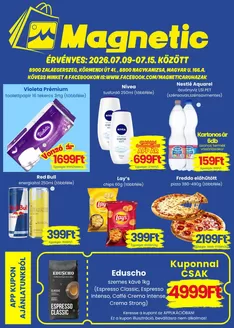 Magnetic katalógus, Debrecen | Magnetic ajánlatunk érvényes | 2026-07-09T00:00:00.000Z - 2026-07-15T00:00:00.000Z