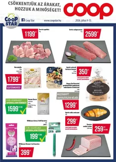 Coop katalógus | Coop regionális szórólap július 2. hét Coop Star | 2026-07-09T00:00:00.000Z - 2026-07-15T00:00:00.000Z