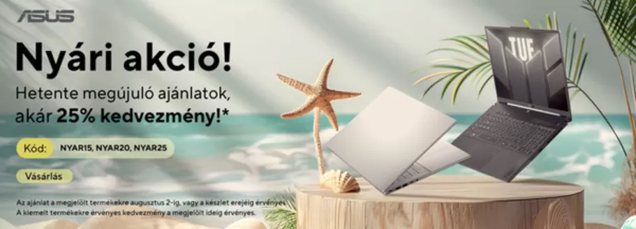 ASUS katalógus | ASUS | 2026-07-20T00:00:00.000Z - 2026-07-28T00:00:00.000Z