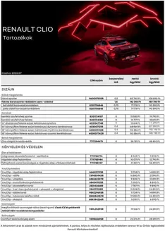 Renault katalógus, Komló | Renault cd7960806e | 2026-07-01T00:00:00.000Z - 2026-07-31T00:00:00.000Z