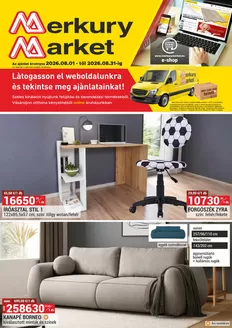 Merkury Market katalógus, Győr | Hu meba 08 2026 | 2026-08-01T00:00:00.000Z - 2026-08-31T00:00:00.000Z