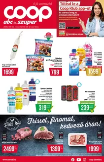Coop katalógus, Gyöngyös | Coop országos szórólap augusztus 2. hét - Abc-Szuper | 2026-08-06T00:00:00.000Z - 2026-08-12T00:00:00.000Z