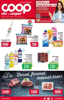 Coop katalógus, Szikszó | Coop országos szórólap augusztus 2. hét - Abc-Szuper | 2026-08-06T00:00:00.000Z - 2026-08-12T00:00:00.000Z