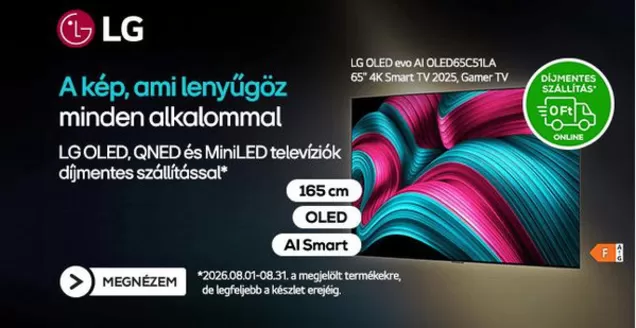 Euronics katalógus, Győr | Különleges ajánlatok Önnek | 2026-08-01T00:00:00.000Z - 2026-08-31T00:00:00.000Z