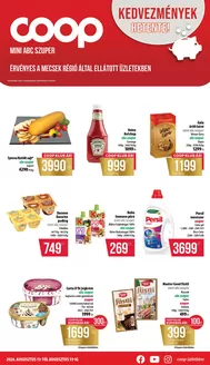 Coop katalógus, Győr | Coop regionális szórólap augusztus 3. hét - Mecsek | 2026-08-13T00:00:00.000Z - 2026-08-19T00:00:00.000Z