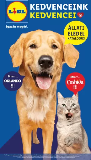 Lidl katalógus, Dombóvár | Állateledel-katalógus | 2025-04-24T00:00:00.000Z - 2025-10-31T00:00:00.000Z