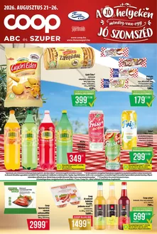 Coop katalógus | Exkluzív ajánlatok és akciók | 2026-08-21T00:00:00.000Z - 2026-08-26T00:00:00.000Z
