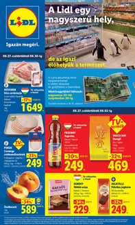 Lidl katalógus | Akciós újság 35. hét | 2026-08-27T00:00:00.000Z - 2026-09-02T00:00:00.000Z