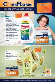 goods market katalógus, Debrecen | Nagyszerű ajánlat minden ügyfélnek | 2026-09-03T00:00:00.000Z - 2026-09-12T00:00:00.000Z
