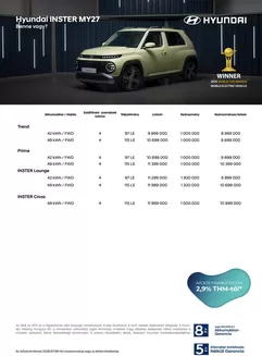 Hyundai katalógus, Szentendre | Új ajánlatok felfedezésre | 2026-09-03T00:00:00.000Z - 2026-09-17T00:00:00.000Z
