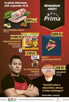 Príma katalógus, Gyöngyös | Príma Szeptember 10-16. | 2026-09-10T00:00:00.000Z - 2026-09-16T00:00:00.000Z