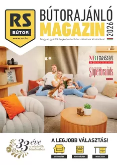 RS Bútor katalógus, Szeged | Bútorajánló magazin | 2026-01-01T00:00:00.000Z - 2026-12-31T00:00:00.000Z