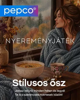 Pepco katalógus | Pepco akciós | 2026-09-12T00:00:00.000Z - 2026-09-26T00:00:00.000Z