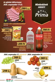 Príma katalógus, Tab | Príma Szeptember 17-23. | 2026-09-17T00:00:00.000Z - 2026-09-23T00:00:00.000Z